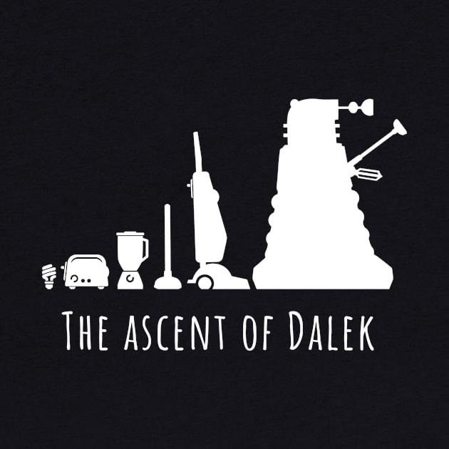 The Ascent of Dalek (WHITE) by tone